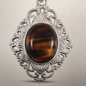 🇺🇸South African Tiger’s Eye Pendant with Magnet